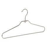 Porte-pantalon en métal chromé Porte-pantalon en métal chromé