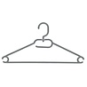 Cintre plastique multi-usage (plat) gris avec crochet tournant Cintre plastique multi-usage (plat) gris avec crochet tournant