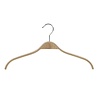 Cintre blouse / chemise (plat) bois bouleau verni naturel Cintre blouse / chemise (plat) bois bouleau verni naturel