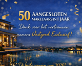 Binnen 1 jaar: 50 aangesloten makelaars