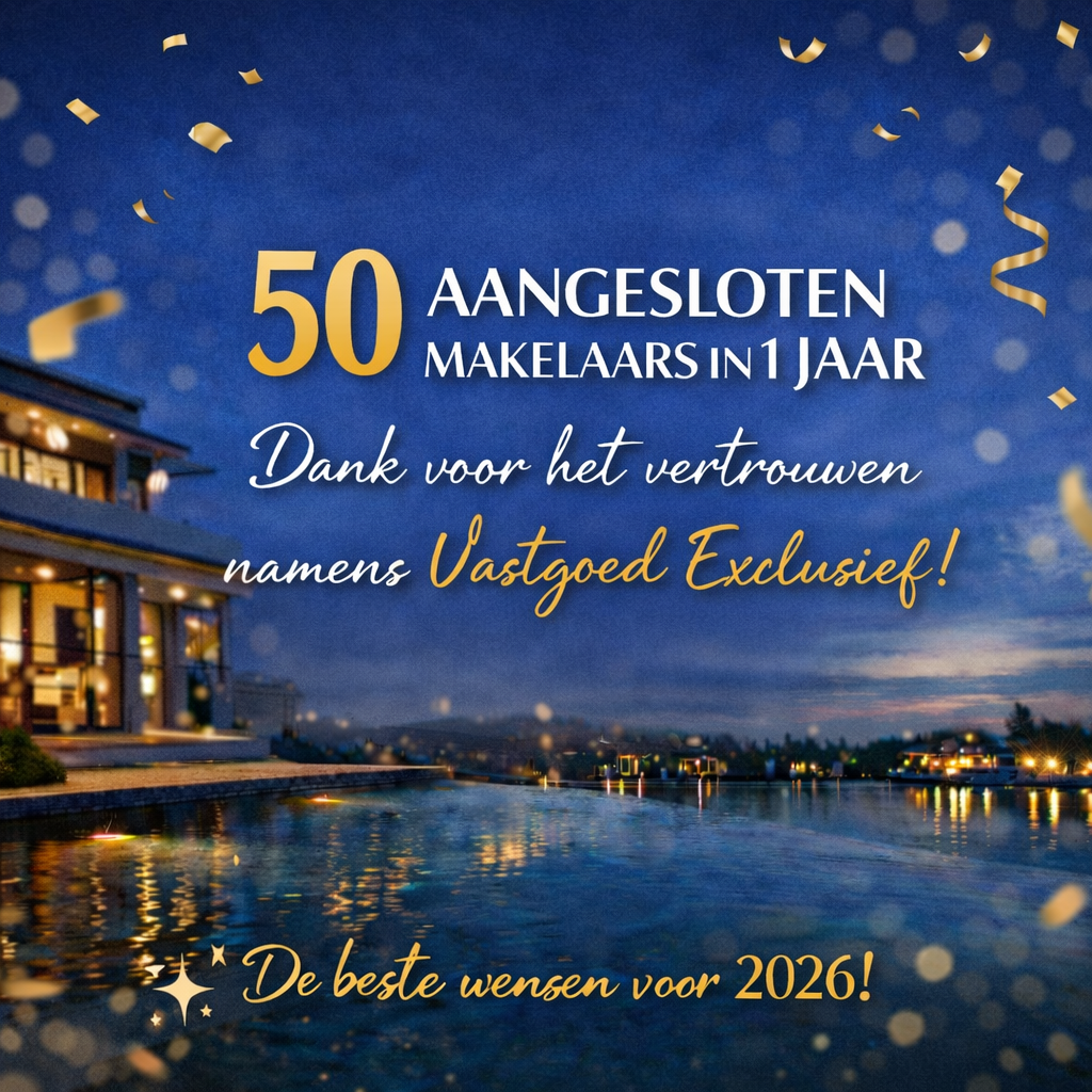 Binnen 1 jaar: 50 aangesloten makelaars