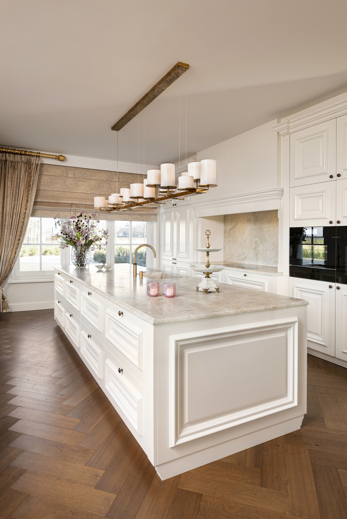 Luxe keuken en interieur in Long Island stijl | Tieleman Keukens