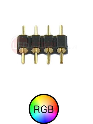 RGB LEDStrip 4 Pins Male Male connector