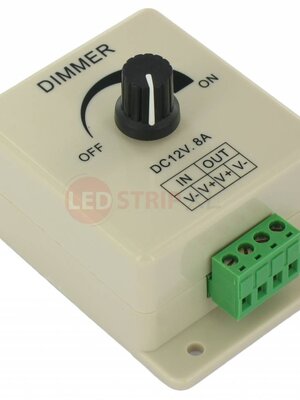 LEDStrip opbouw dimmer