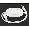 ledstrip snoerdimmer wit met draaiknop voor 12 en 24V
