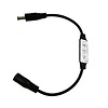 LEDStrip mini controller en dimmer voor enkelkleurige strips 12-24V