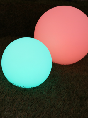LED Decoratie Bol RGB 20cm Oplaadbaar