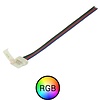 RGB ledstrip Koppelstuk naar 4-aderig RGB signaal kabel