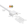 Led strip koppelstuk naar 2-aderig enkelkleurige signaal kabel