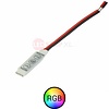 Mini controller met draad voor RGB ledstrips 12-24V