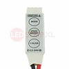 Mini controller met draad voor RGB ledstrips 12-24V