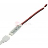 Mini controller met draad voor RGB ledstrips 12-24V