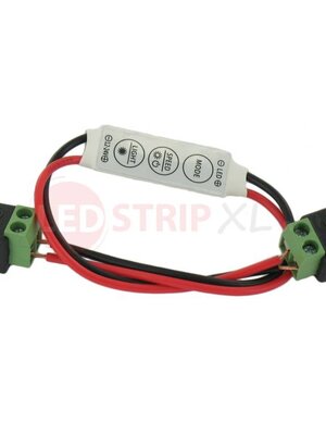LEDStrip mini controller enkelkleurig los