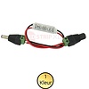 LEDStrip mini controller en dimmer voor enkelkleurige strips 12-24V los