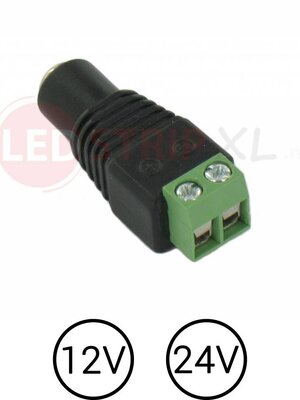 LED Stekker DC Female naar Draad