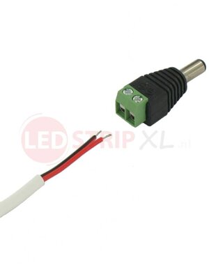 LED Stekker DC Male naar Draad