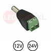 LED Jack DC Socket Male naar draad connector