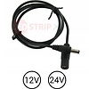 LED DC Jack Voedingsadapter verlengkabel 1 meter 12 en 24 Volt