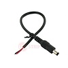 LED DC Male Socket voor 12 Volt en 24 Volt Strips