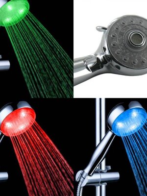 LED Douchekop met RGB kleuren