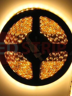 LEDStrip Warm Wit 5 Meter 120 LED 12 Volt - Basic