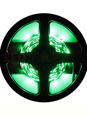 LEDStrip Groen 10 Meter 60 LED 24 Volt