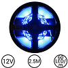 LEDStrip Blauw 2,5 Meter 60 LED per meter 12 Volt