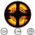 LEDStrip Geel 2,5 Meter 120 LED per meter 12 Volt