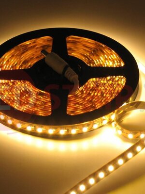 LEDStrip Warm Wit 1 Meter 120 LED 12 Volt - Basic