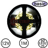 LEDStrip Helder Wit 1 Meter 60 LED per meter 12 Volt - Basic