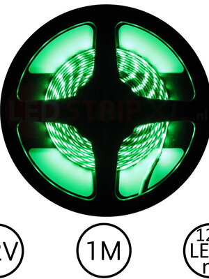 LEDStrip Groen 1 Meter 120 LED 12 Volt