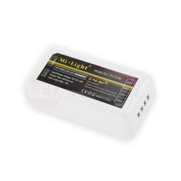 Milight / MiBoxer Losse Zone Controller RF voor ledstrips met enkele kleur FUT036