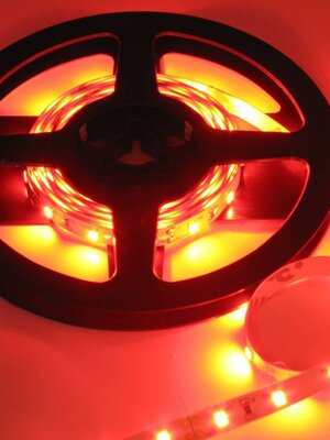 PowerLED Rood 0,5 t/m 1,5 Meter 60LED 12 Volt