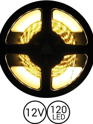 PowerLED Warm Wit 0,5 t/m 2,5 Meter 120 LED 12 Volt