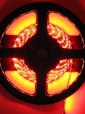 PowerLED Rood 0,5 t/m 2,5 Meter 120LED 12 Volt