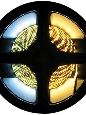 LED Strip Dual White 5 Meter 120 LED 24 Volt