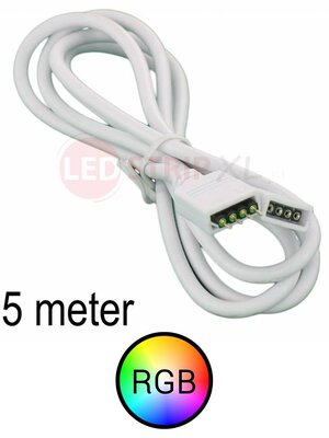 RGB LEDStrip Verlengkabel 5 meter
