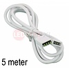 Verlengkabel 5 meter voor RGB LED Strips 4-aderig