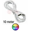 Verlengkabel 10 meter voor RGB LED Strips 4-aderig
