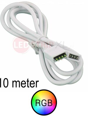 RGB LEDStrip Verlengkabel 10 meter