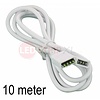 Verlengkabel 10 meter voor RGB LED Strips 4-aderig