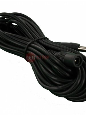 LED Voedingsadapter verlengkabel 5m AWG18