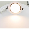 Dolphix LED Downlight - Warm Wit - 9 Watt - incl. driver - wit