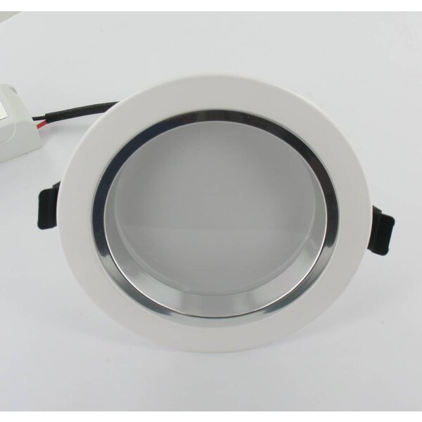 Dolphix LED Downlight - Warm Wit - 9 Watt - incl. driver - wit