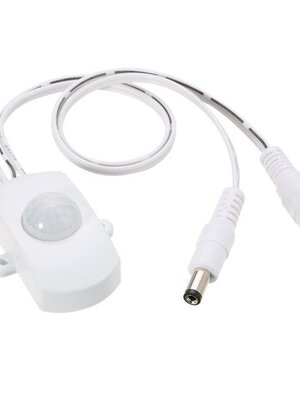 LEDStrip micro PIR bewegingssensor met aansluitingen