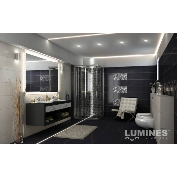 Lumines Aluminium Inbouw Profiel 1 meter - Architectonisch