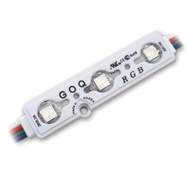 GOQ LED Module RGB 3x LED SMD5050 12 volt