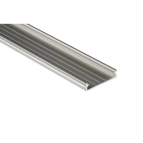 Lumines Aluminium Slim Opbouw Profiel - Architectonisch 1 Meter