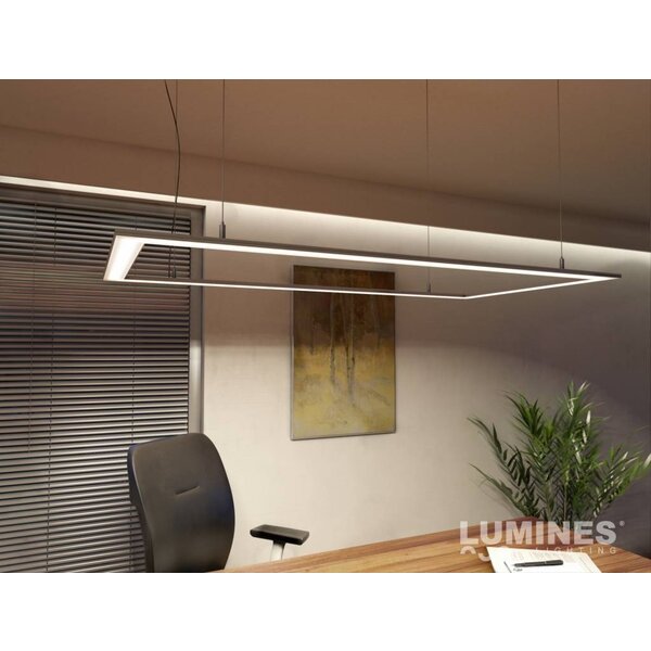 Lumines Aluminium Slim Opbouw Profiel - Architectonisch 1 Meter