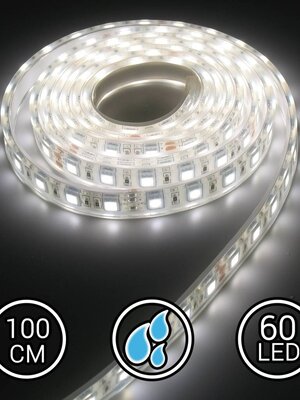 Aquarium LED Strip Extra Bright Helder Wit 100CM 6000K
